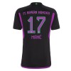 FC Bayern München Mane 17 Matchtröjor Barn Borta Fotbollströja 2023-24